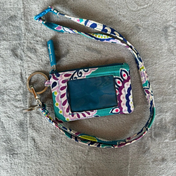 Vera Bradley Handbags - Vera Bradley Laniard Keyring ID Holder